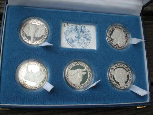 Big Five in Silver