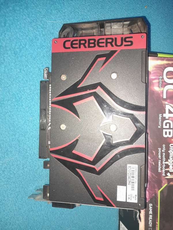 ASUS Cerberus GeForce GTX 1050 Ti OC Edition 4GB GDDR5 Graphics Card