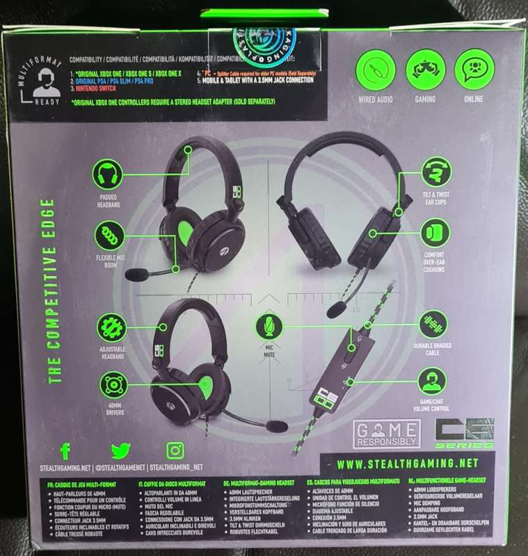 STEALTH GAMING HEADSET