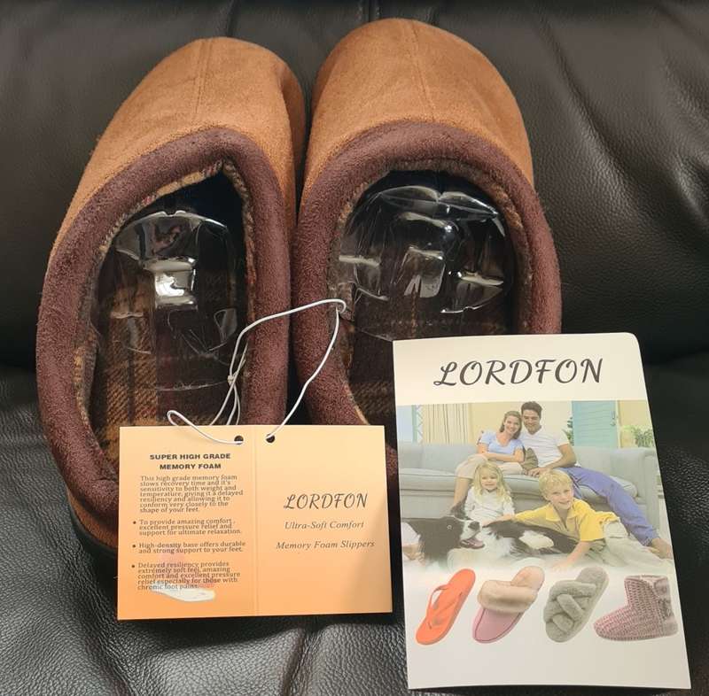Men's Memory Foam Slippers