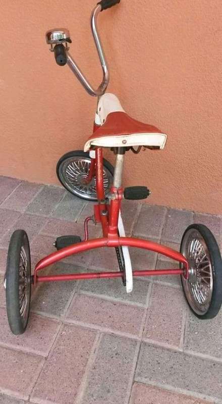 vintage Mobo Toys tricycle