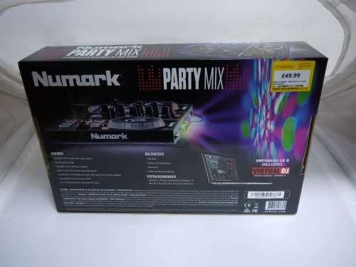 Numark Party Mix, Light show, Virtual DJ LE controller