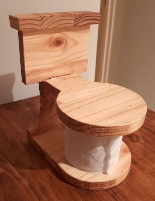 Toilet roll holder