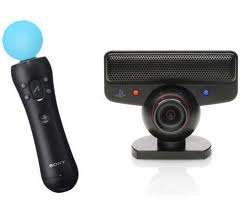 PS3 MOVE WAND AND CAMERA