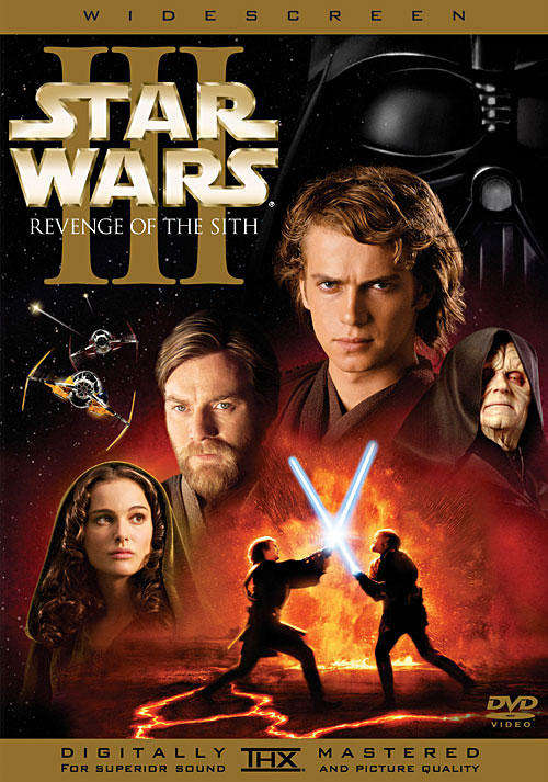 STAR WARS III - REVENGE OF THE SITH (DVD) PREOWNED
