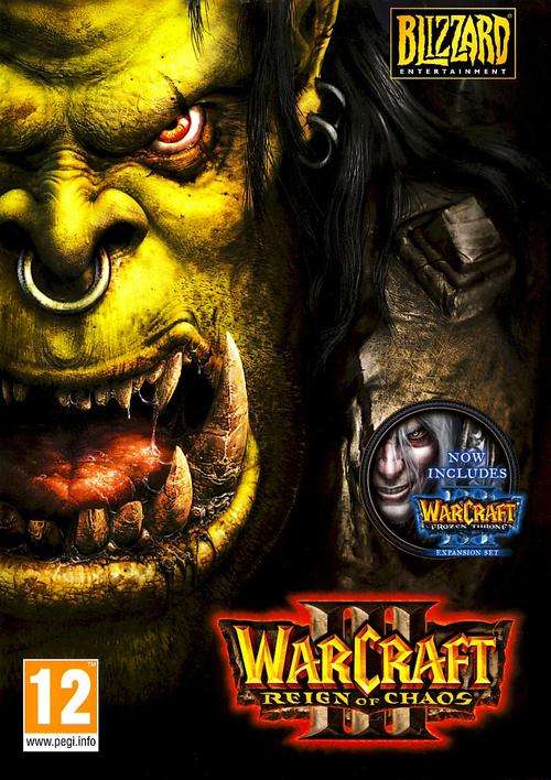 Warcraft 3 + Frozen Throne Expansion Pack (PC) PRE-OWNED