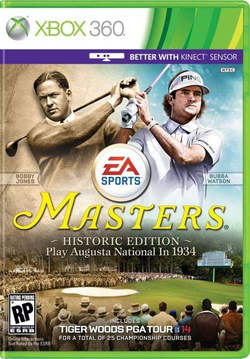 EA Sports Masters incl Tiger Woods PGA Tour 14 (XBOX 360) PRE-OWNED