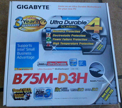 Gigabyte GA-B75M-D3H Motherboard
