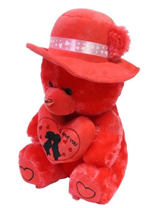 Red Plush I Love You Teddy Written I Love You!