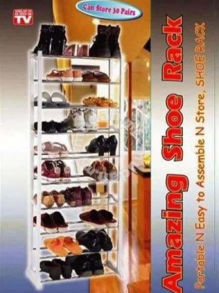 Amazing Shoe Rack (Up To 30 Pairs)