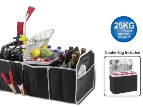 Car Trunk Organizer And Cooler