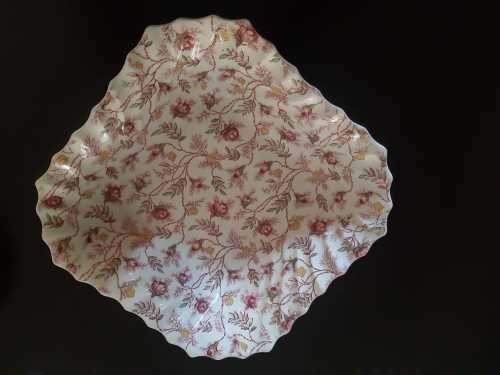 Beautiful Copeland Spode Rosebud Chintz Desert Set