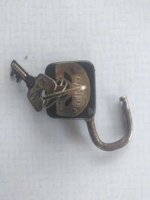 2 Old cute Padlocks