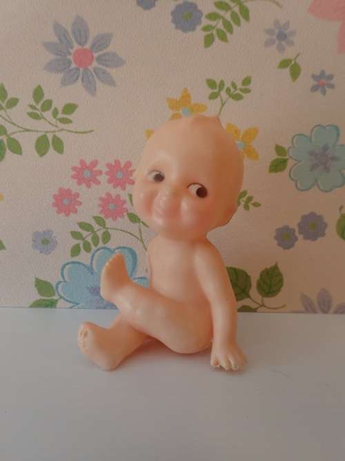 Kewpie Hard Plastic Sitting