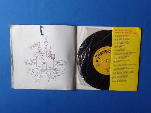 Mini LP Disneyland record and storybook - The Wizard of Oz 1968