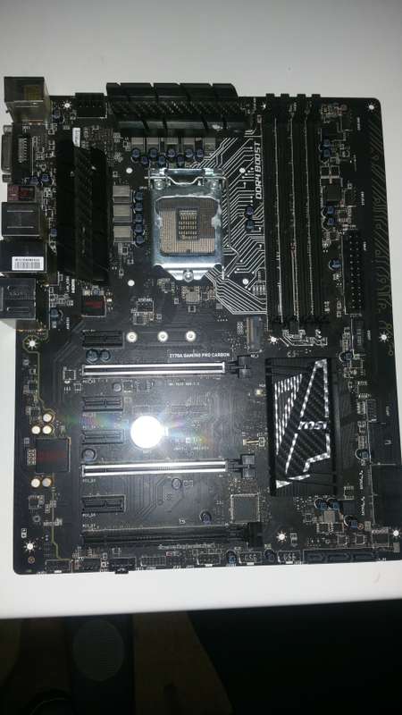 Msi Z170 A gaming Pro carbon motherboard ...read
