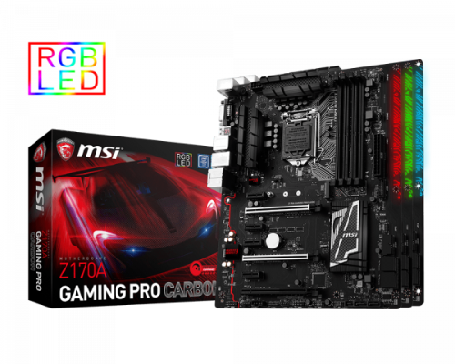 Msi Z170 A gaming Pro carbon motherboard ...read