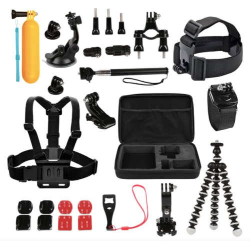 Go Pro Hero 3+ with mounting kits