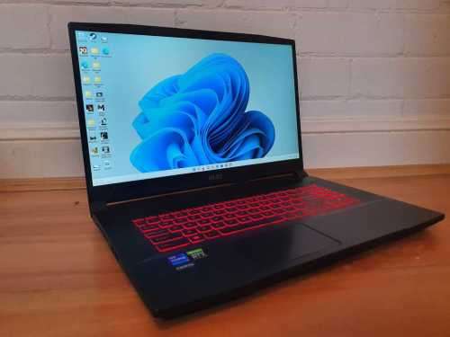 MSI GF76 katana laptop