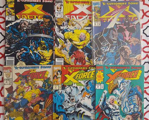 X-men: X-cutioner's Song comics