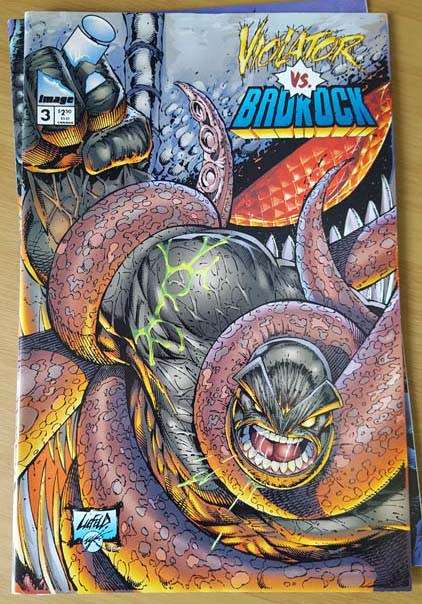 Violator vs. Badrock #1-4 (Alan Moore)
