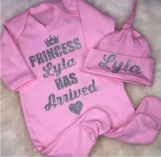Personalised Baby Grows