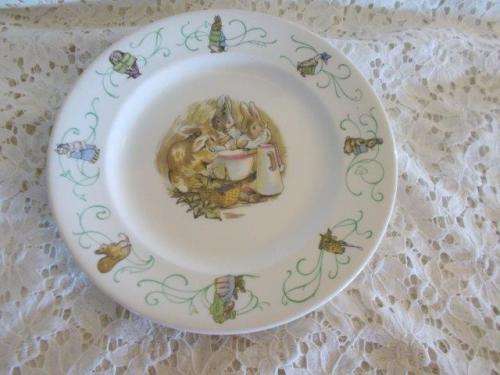 collectable wedgwood peter rabbit wall plate