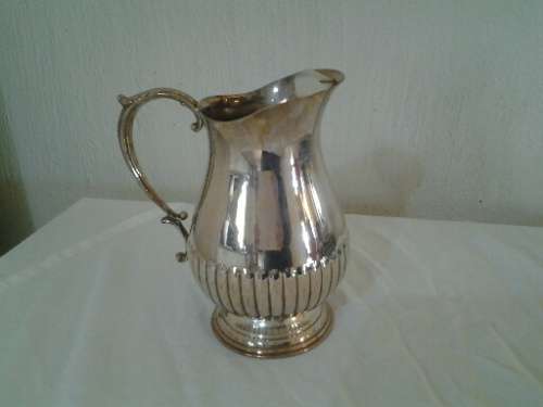 Vintage silver plated water jug