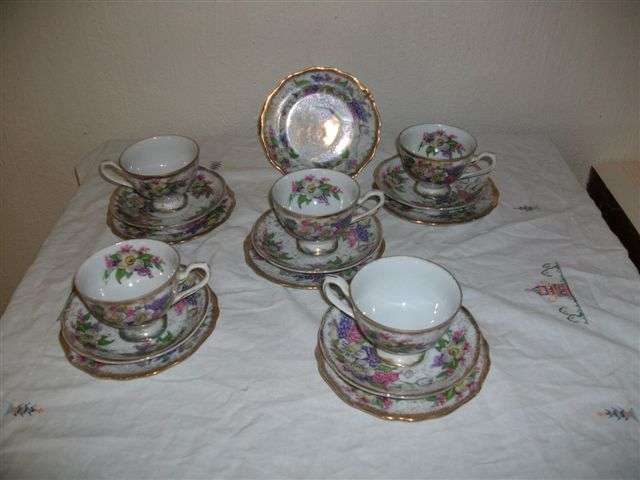 Stunning set of five trio's