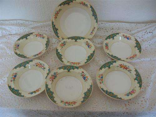 johonson brothers serving bowls with small matching bowls set