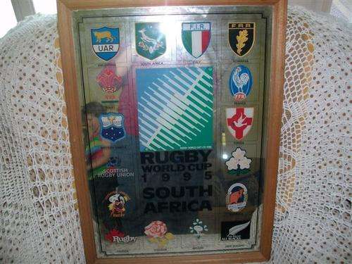collectable ruby world cup bar mirror