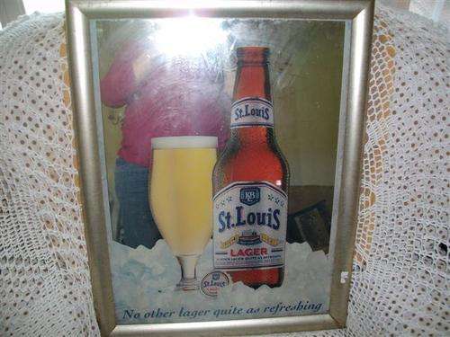 Large bar mirror