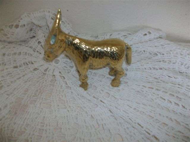 Soild brass donkey