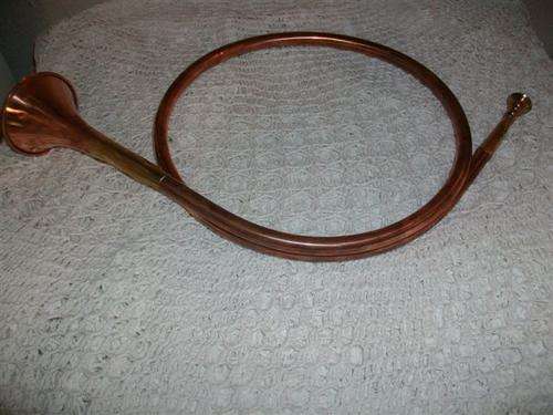 Collectable copper trumpet