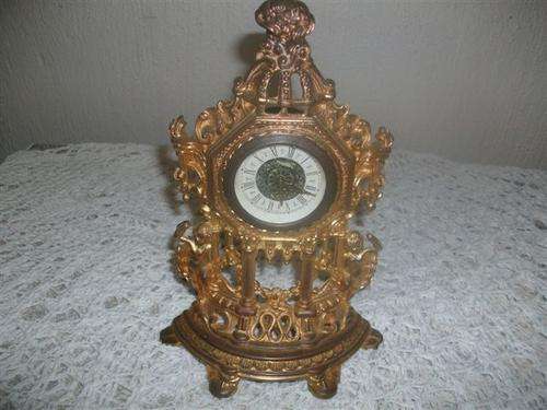 Orante french style old wind up mantel clock not working
