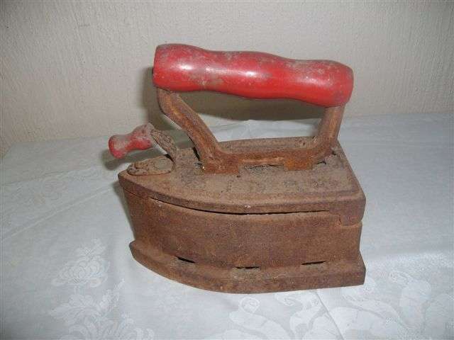 Vintage cast iron , iron