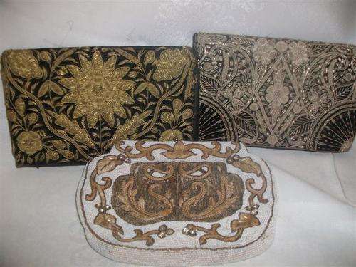 three asstroted vintage ladies bags up for sale