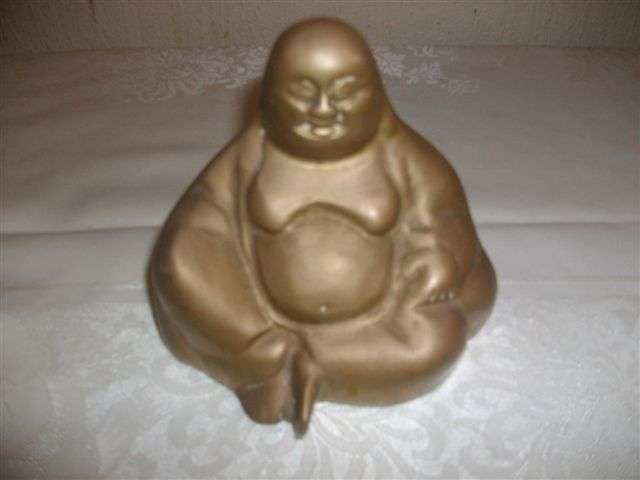 large brass buddha