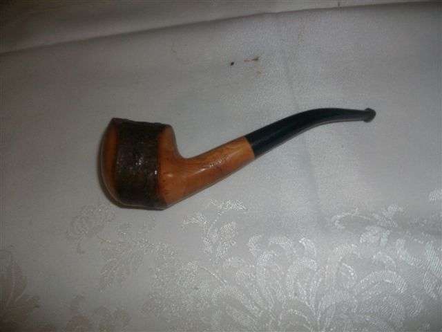 Wooden vintage smoking pipe ,veritable merister
