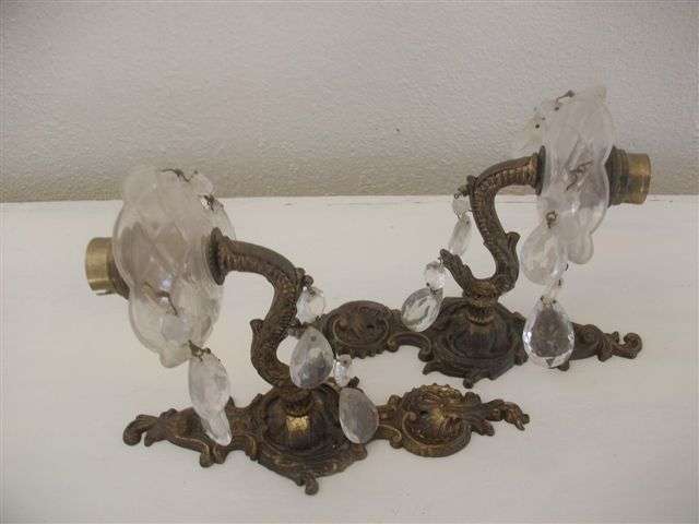 Vintage wall scones
