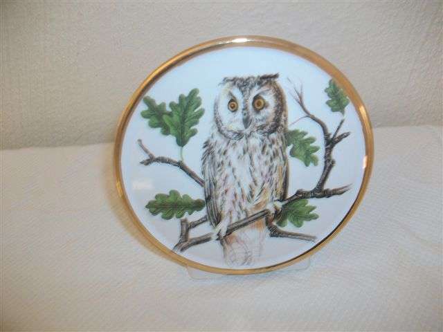 Gorgeous owl ceramic picture***SALE***