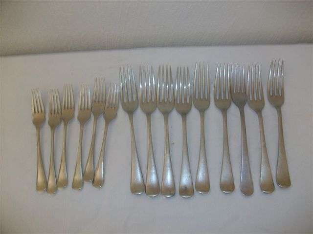 Assorted lot of vintage epns forks