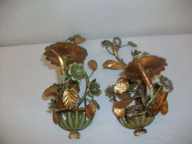 Stunning metal candle holders wall sconces