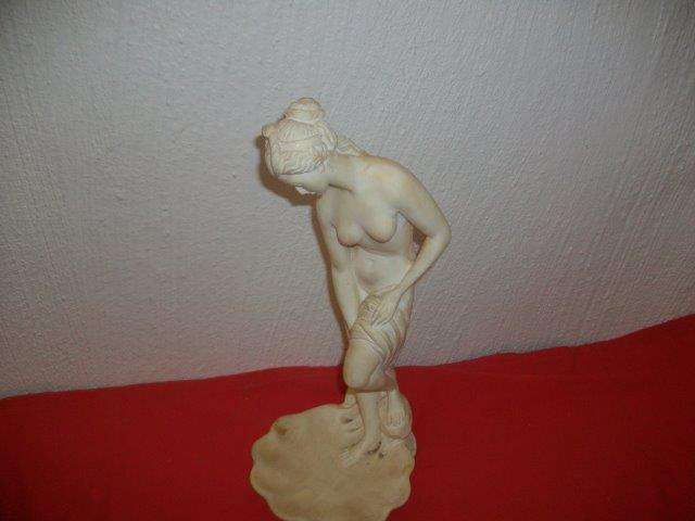 Lovely resin lady figurine