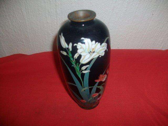 Vintage oriental? cloisonne? vase