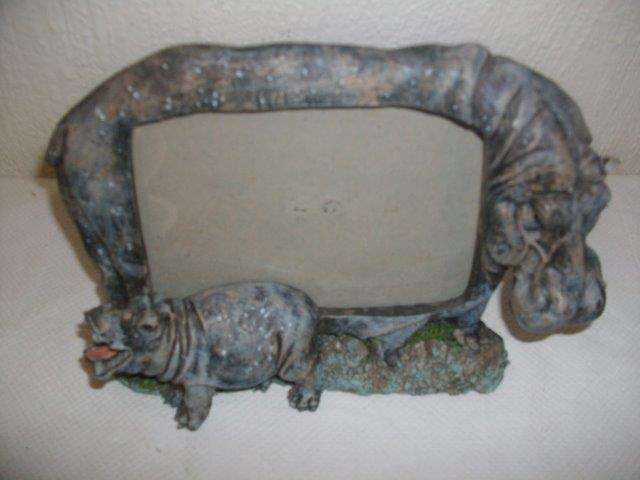 Lovely hippo photo frame