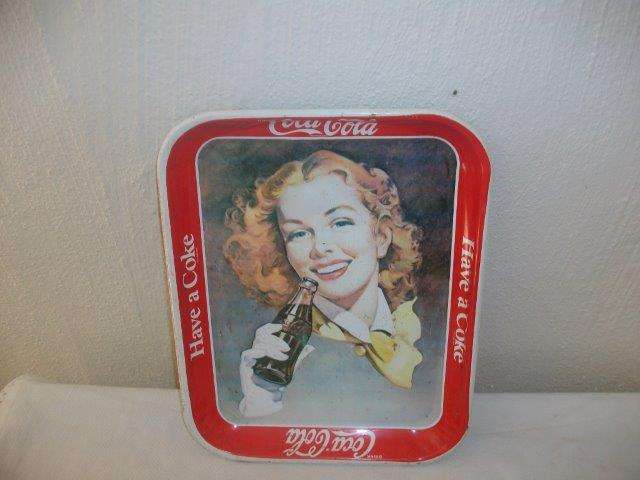 Vintage ? or reproduction? coke tray