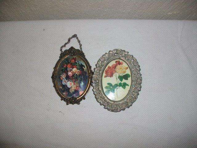 Two lovely small vintage frames