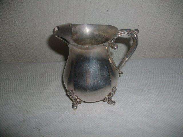Vintage small sliver plated creamer jug