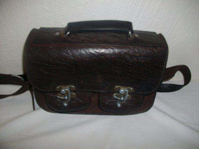 Vintage ladies leather bag
